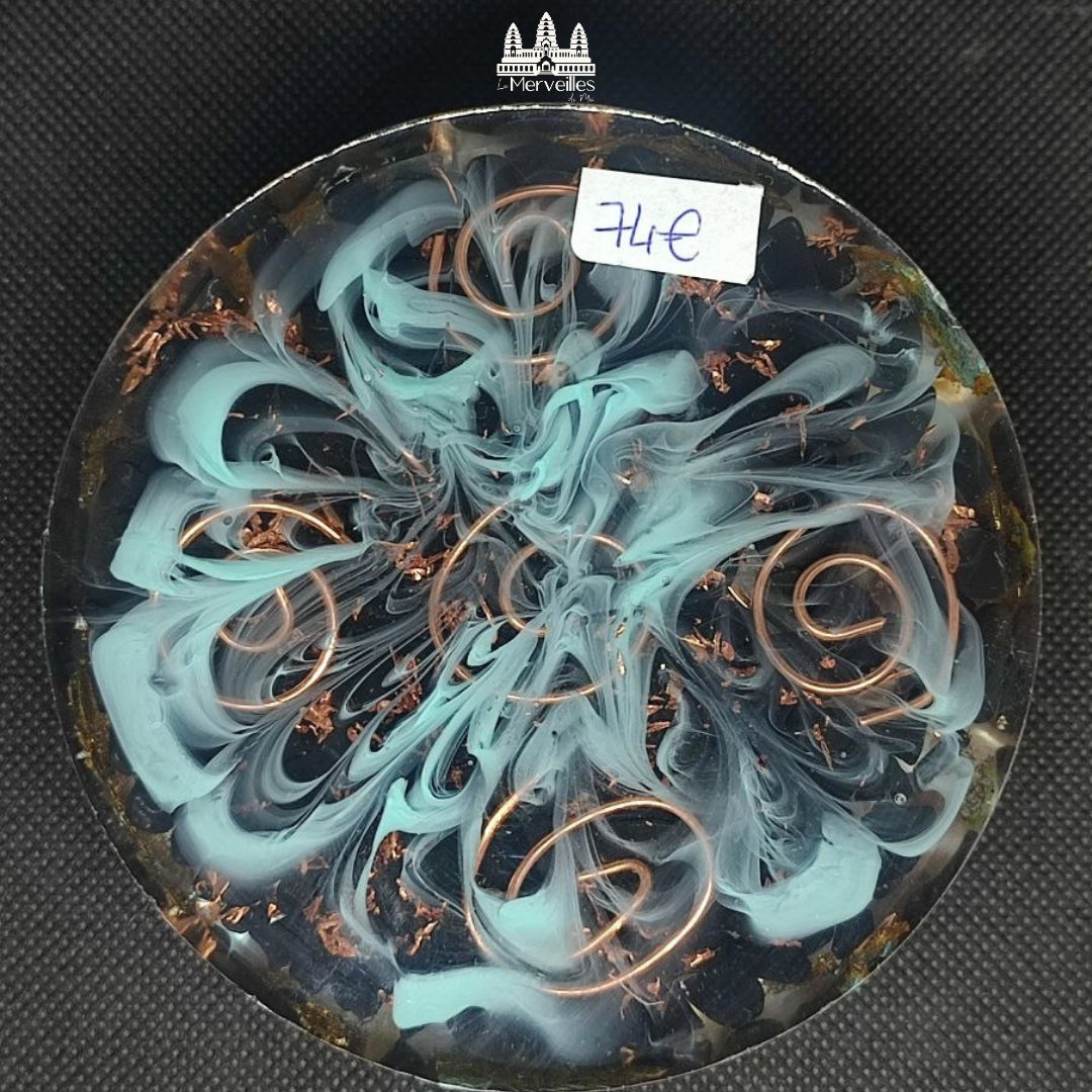 Orgonite Dôme 7 chakras