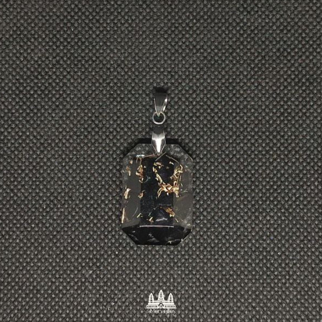 Pendentif orgonite Onyx ( Petit format )