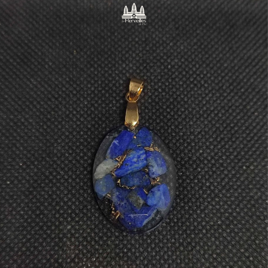 Pendentif orgonite Lapis Lazuli ( Petit format )