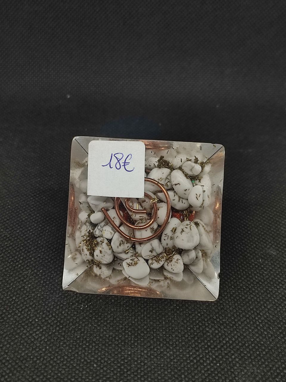 Mini Orgonite Pyramidale Nombre d'Or