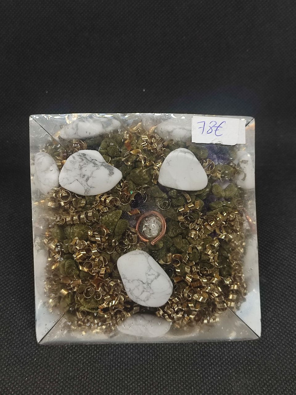 Orgonite au Nombre d'or