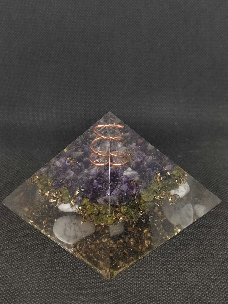Orgonite au Nombre d'or