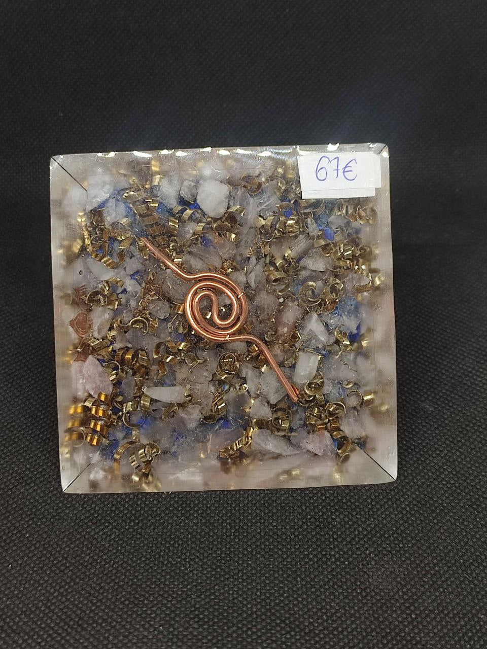 Orgonite Pyramidale Nombre d'Or
