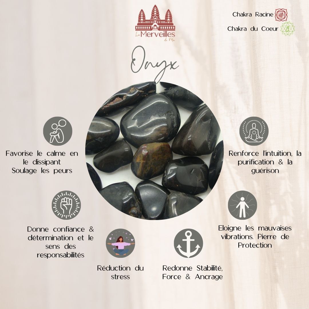 Pendentif orgonite Onyx ( Petit format )