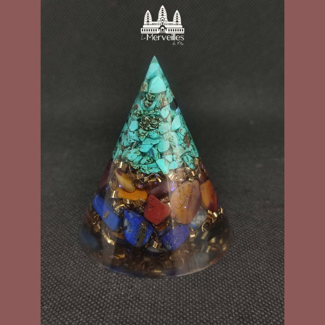 Orgonite conique