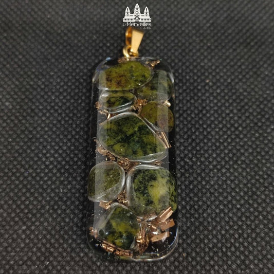 Pendentif Orgonite – Jade Néphrite