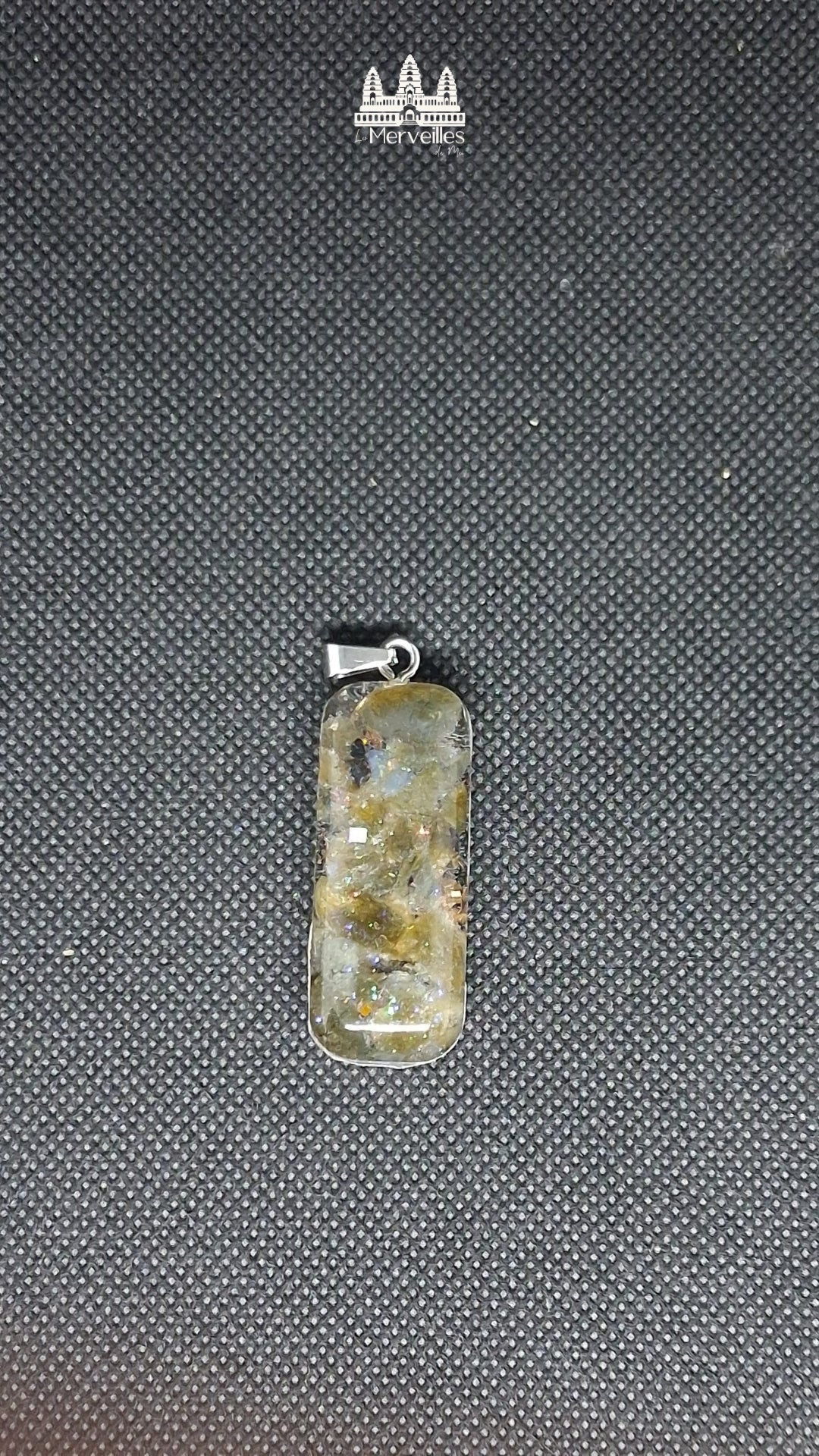 Pendentif Orgonite (Moyen Format) – Labradorite