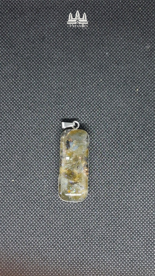 Pendentif Orgonite (Moyen Format) – Labradorite