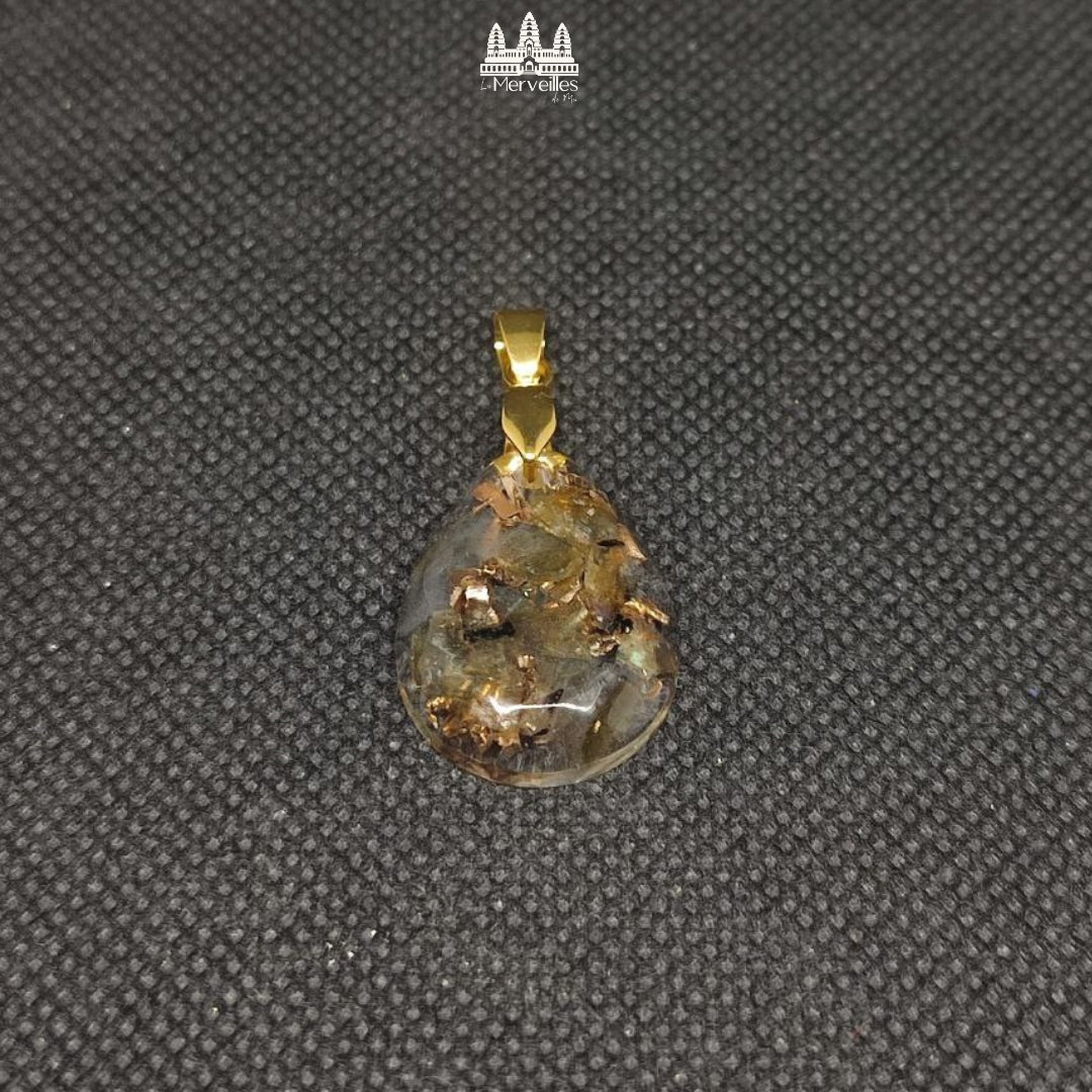 Pendentif orgonite Labradorite [Petit format]