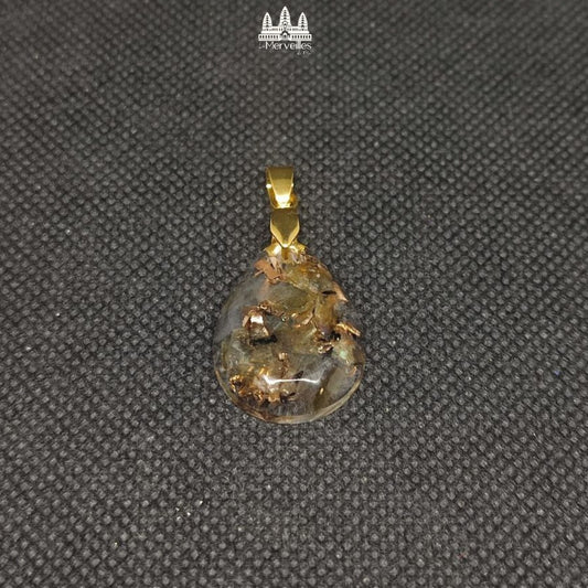 Pendentif orgonite Labradorite [Petit format]