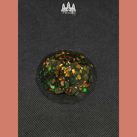 Orgonite demi sphère pyramidale