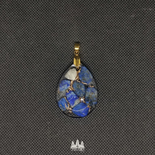 Pendentif orgonite Lapis Lazuli ( Grand format )