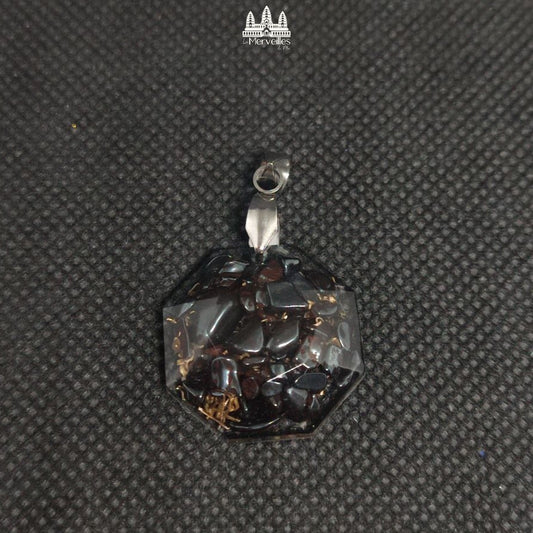 Pendentif orgonite Hématite ( Petit format)