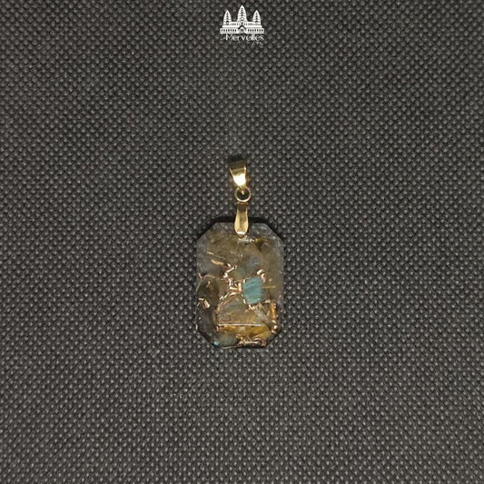 Pendentif orgonite Labradorite ( Petit format )